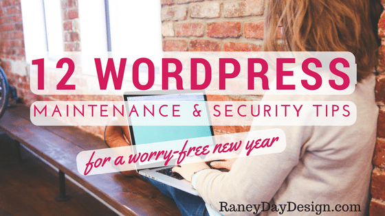Wordpress Security and Maintenance Tips for 2017