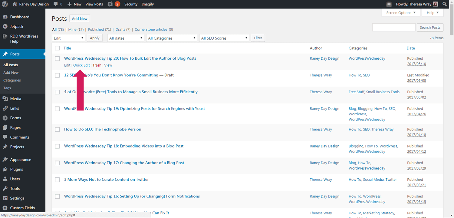 How to Backdate a Blog Post in WordPress WordPress Wednesday Tip 21 How to Backdate a Blog Post in WordPress