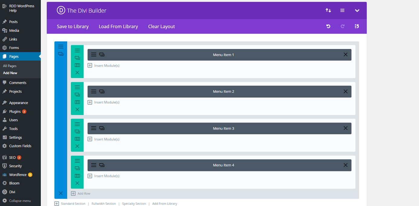 Wordpress wednesday tip 22: creating anchored menus in divi