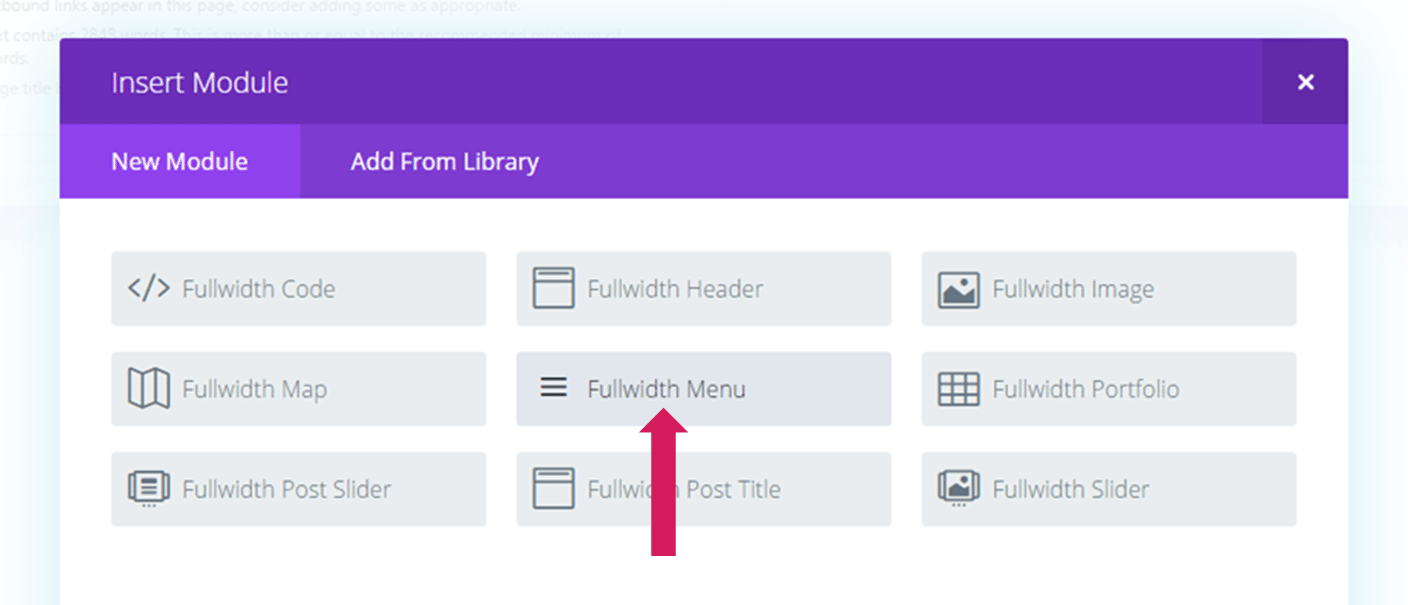how to add an anchored menu to your divi site