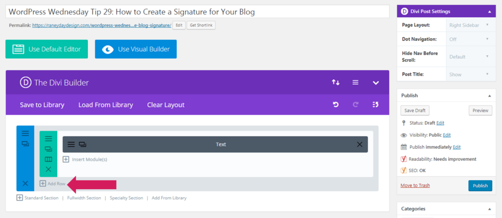 How to add a Signature to your wordpress blog