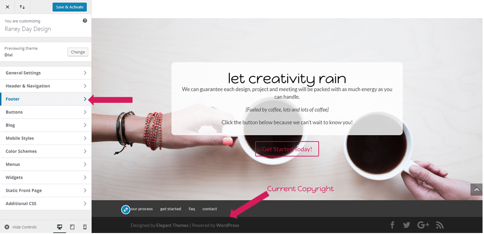 WordPress Wednesday Tip 32: How to Add a Copyright to the Footer of Your WordPress Site how do i add a copyright to my site?