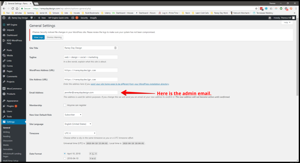 WW Admin Email Step 3