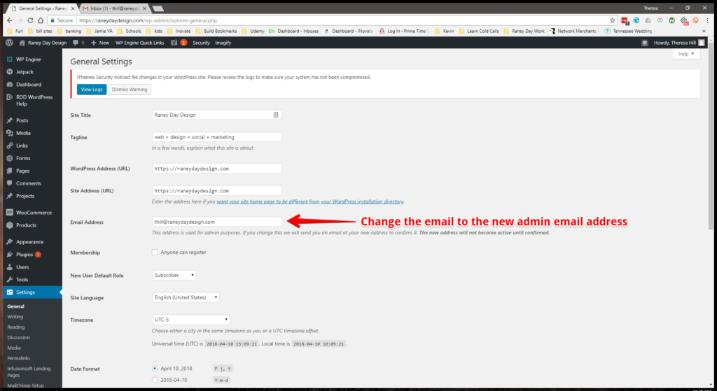 WW Admin Email Step 4