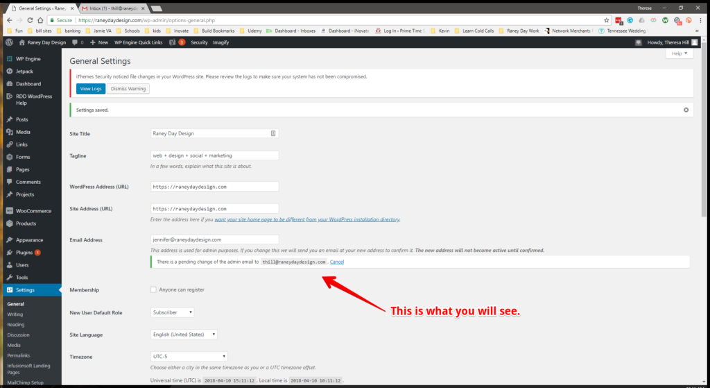 WW Admin Email Step 6